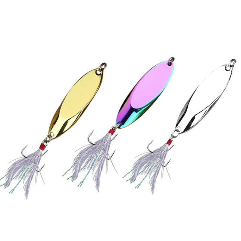 Fishing Hook Treble - 1 قطعة 2.5 جرام-35 جرام ملعقة