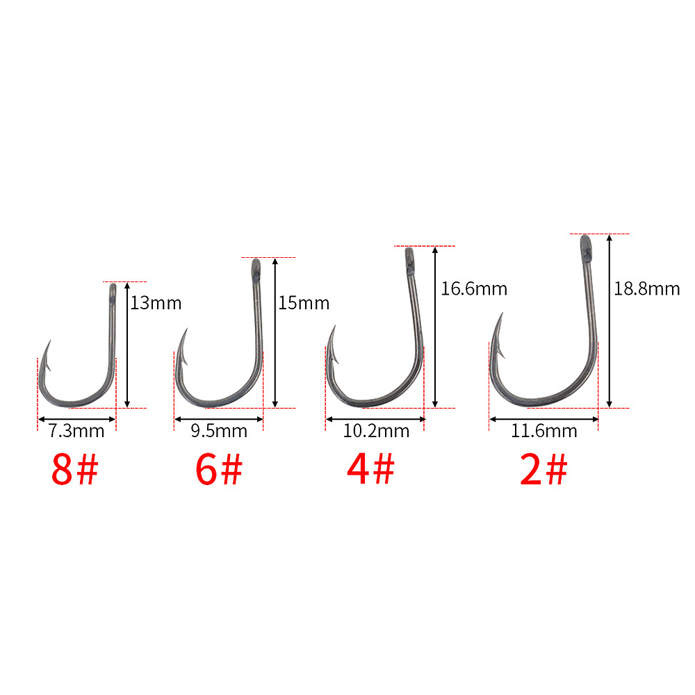 Fishing Hook - خطافات صيد سمك الشبوط المطلية بالشوكات