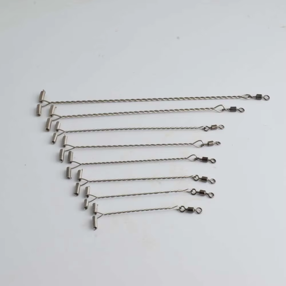Fishing Hook Stainless Steel - 100 ذراع توازن بخطاف، موصلات ذراع