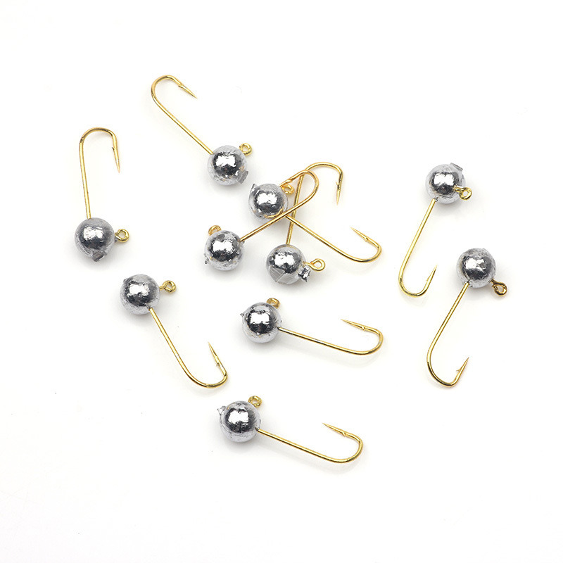 Fishing Hook Offset - 10 قطع/مجموعة خطاف صيد صغير بوزن