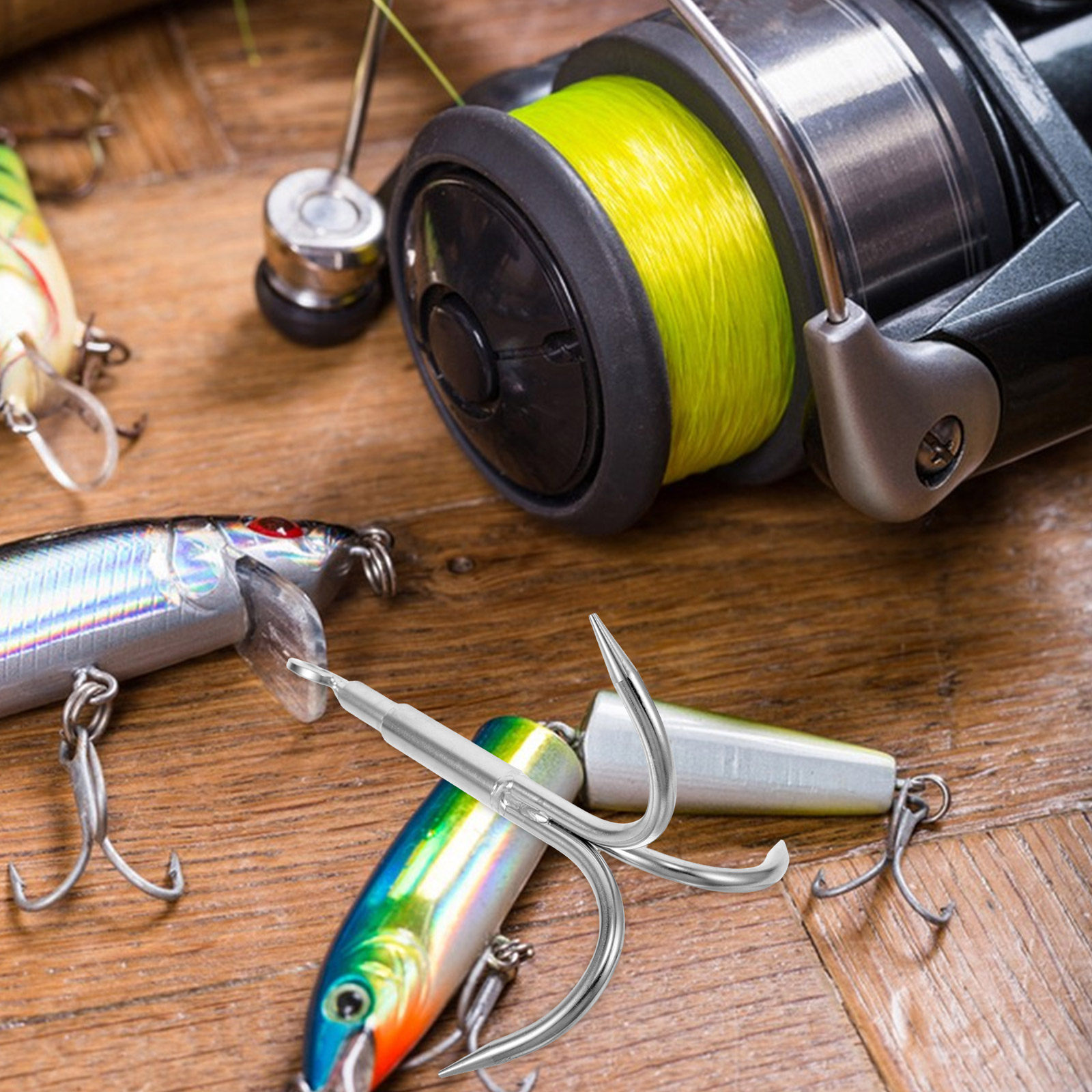 خطاف متعدد الوظائف للصيد في ال - مراجعة Fishing Hook Stainless Steel وسعره
