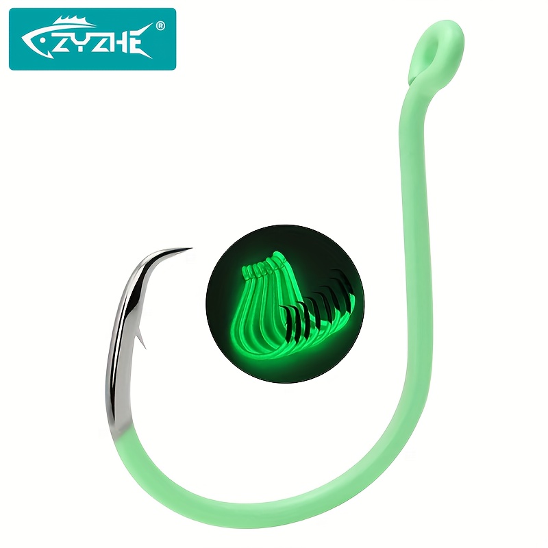 خطافات صيد دائرية مضيئة من ZYZ - مراجعة Fishing Hook Circle وسعره