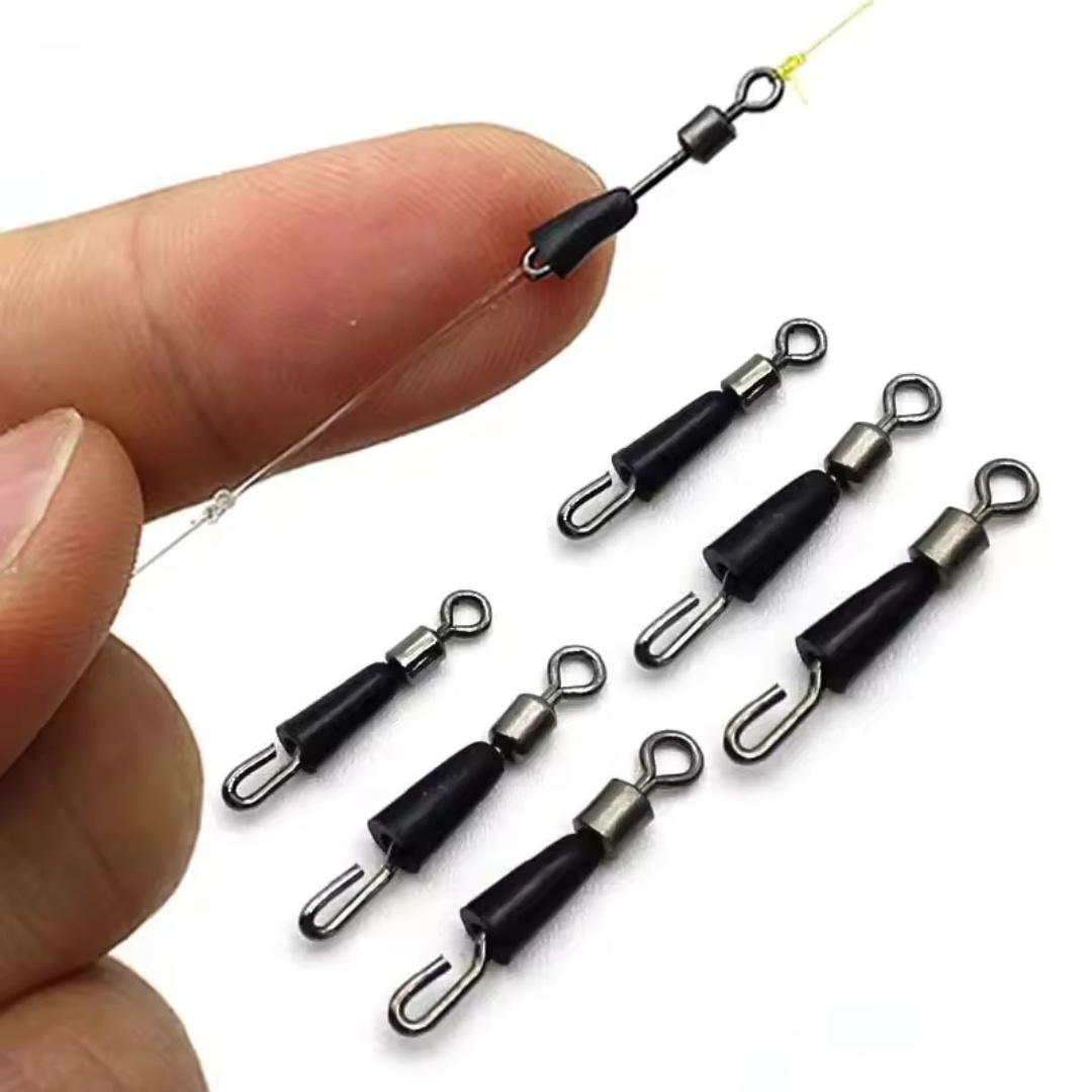 50 قطعة من دوارات تغيير الطعم  - مراجعة Fishing Hook Jig وسعره