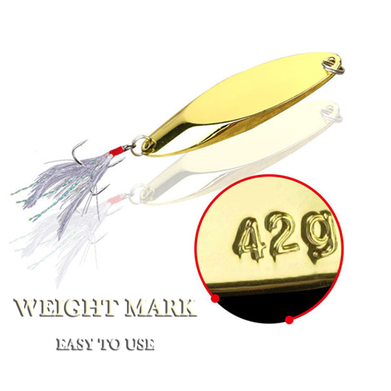 1 قطعة 2.5 جرام-35 جرام ملعقة  - مراجعة Fishing Hook Treble وسعره