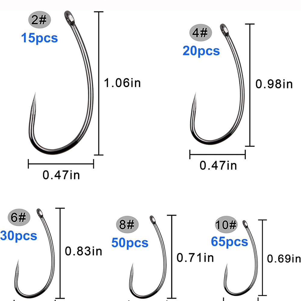 طقم خطافات لصيد الشحناء ، ساق  - مراجعة Fishing Hook Circle وسعره