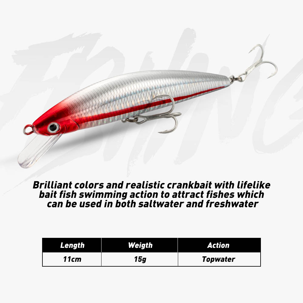 الصيد إغراء غرق البلمة 13 سنتي - مراجعة Fishing Hook Treble وسعره