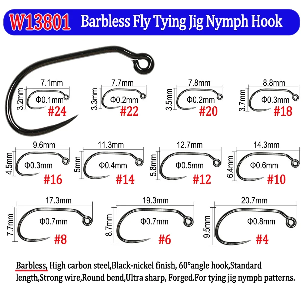 200 قطعة الشائكة و باربارك الص - مراجعة Fishing Hook Barbless وسعره