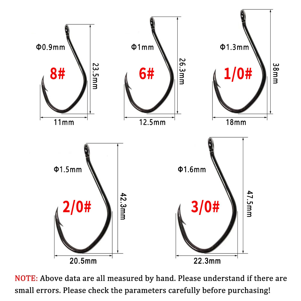 Wifreo 20 قطعة V شكل خطاف سمك  - مراجعة Fishing Hook Assortment وسعره