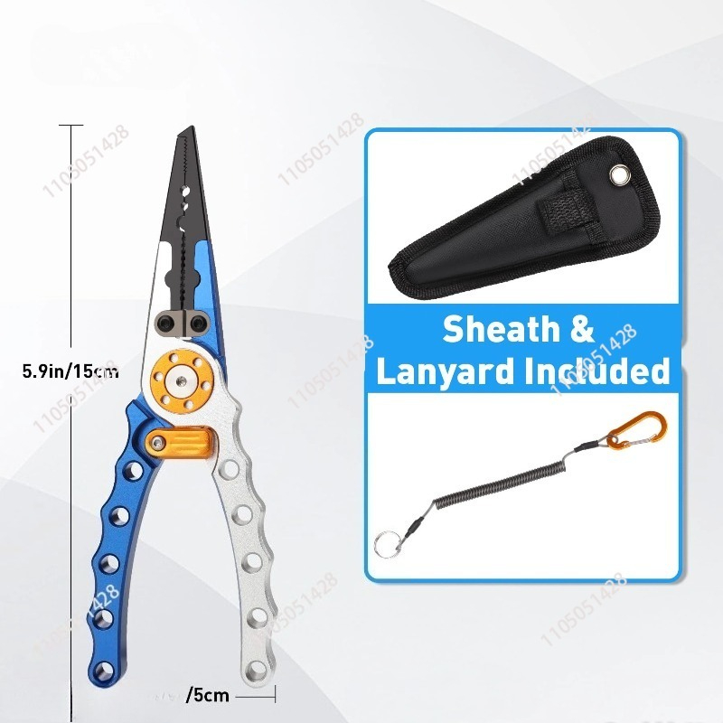 كماشة صيد من الألومنيوم متعددة - مراجعة Fishing Hook Remover وسعره