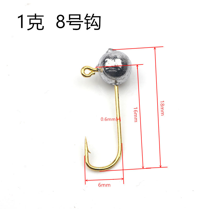 10 قطع/مجموعة خطاف صيد صغير بو - مراجعة Fishing Hook Offset وسعره