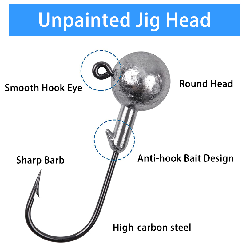 100 قطعة من خطافات الصيد مع رؤ - مراجعة Fishing Hook Offset وسعره