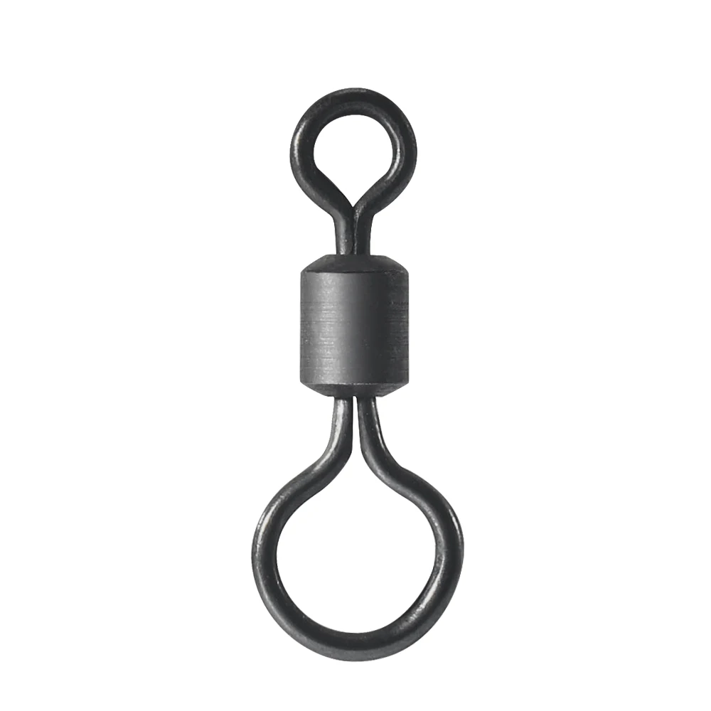 100 قطعة من دوارات صيد الكارب  - مراجعة Fishing Hook Size وسعره