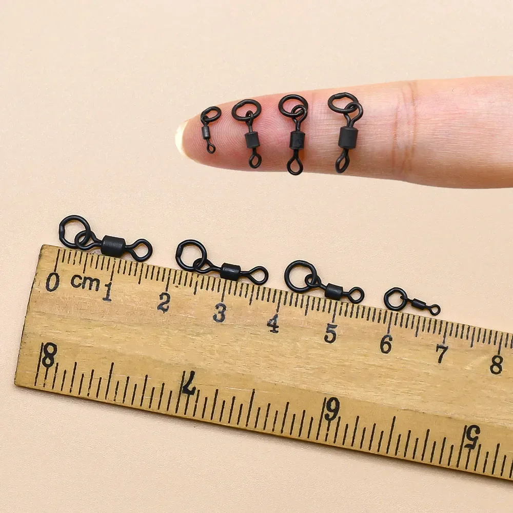 MNFT 50 قطعة خطاف مرن صغير دوا - مراجعة Fishing Hook Size وسعره