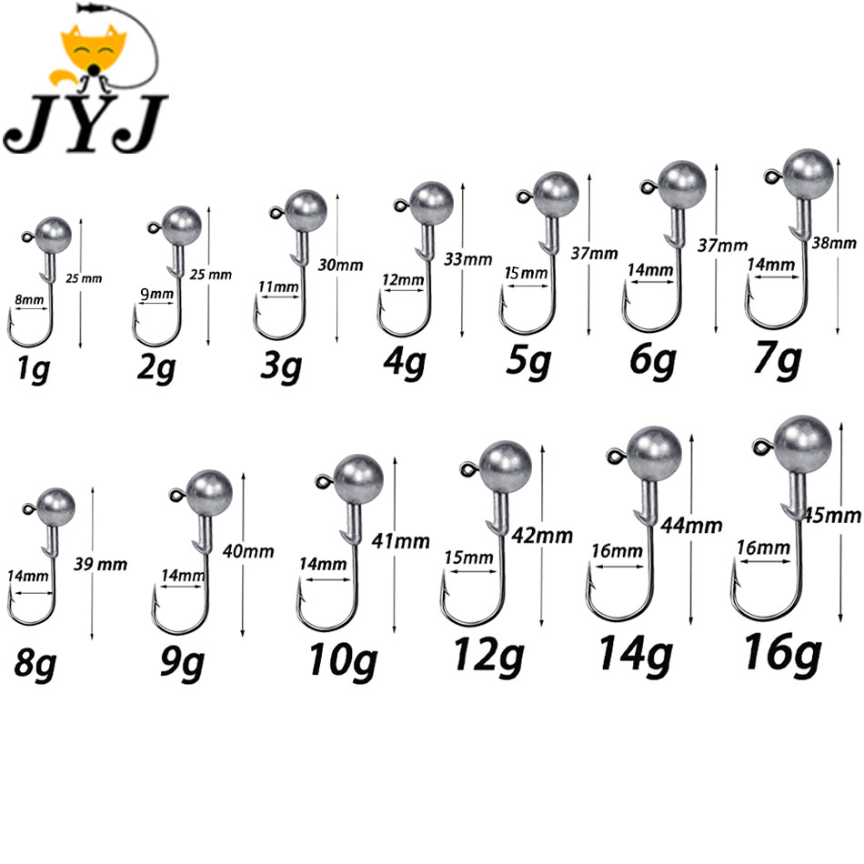 خطاف صيد WODJYJ بأوزان 1 جرام، - مراجعة Fishing Hook Offset وسعره