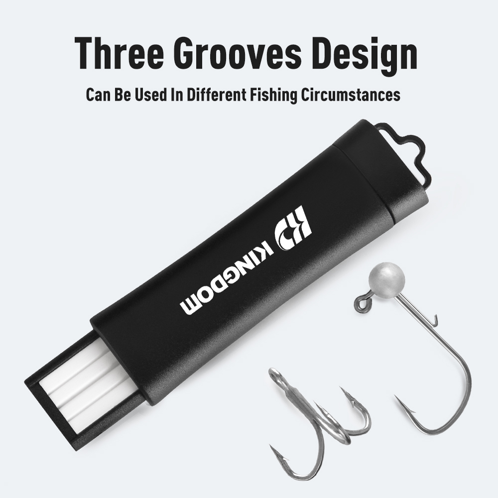 YOOFISH الصيد تلسكوبي هوك طاحو - مراجعة Fishing Hook Sharpener وسعره