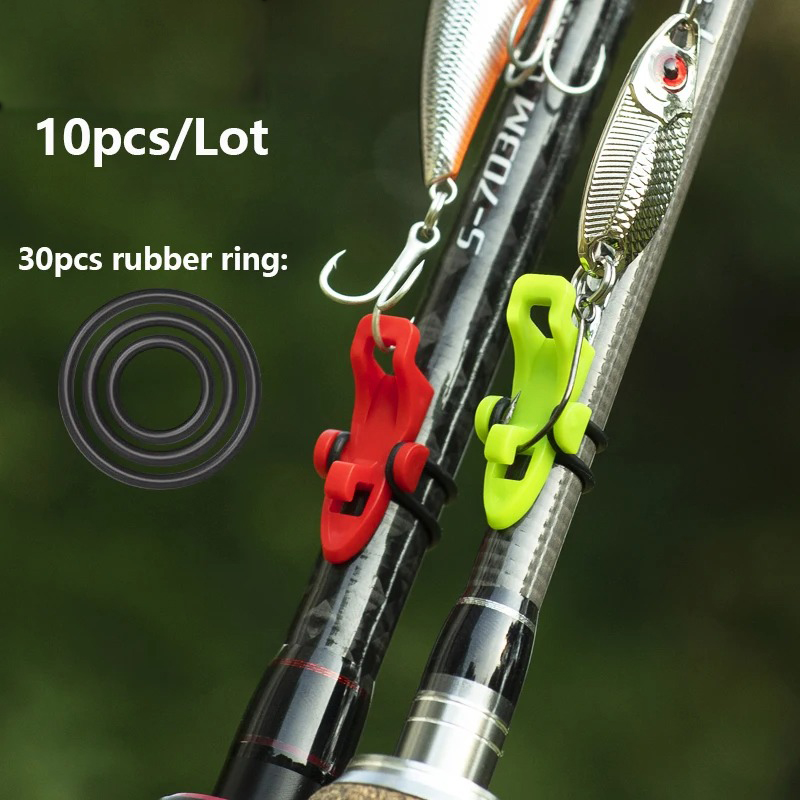 10-30 قطعة الصيد رود القطب هوك - مراجعة Fishing Hook Box وسعره