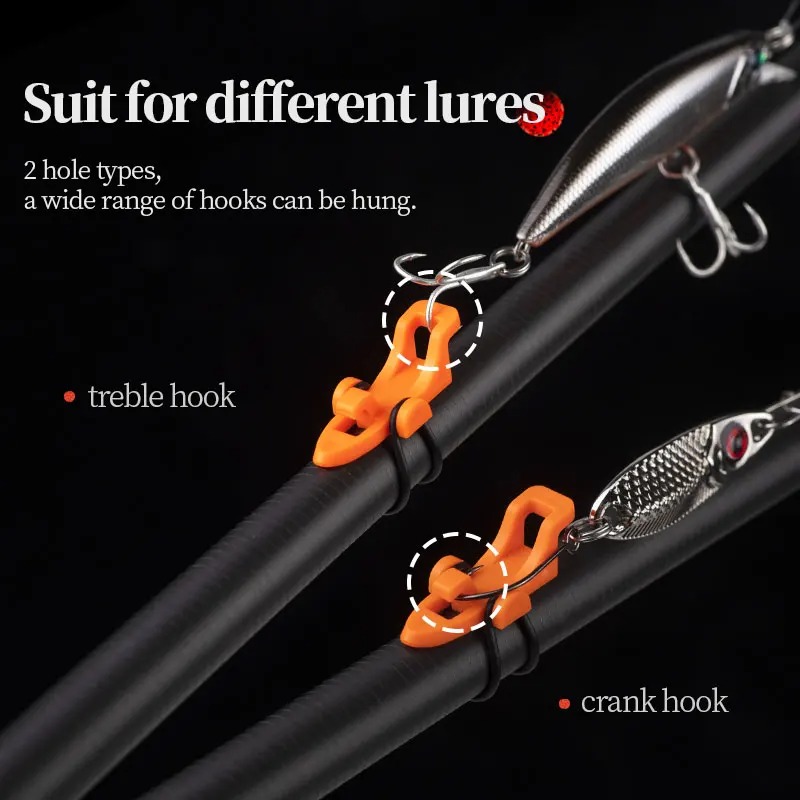 10-30 قطعة الصيد رود القطب هوك - مراجعة Fishing Hook Box وسعره