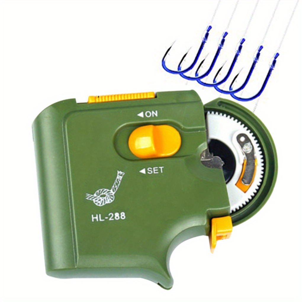 آلة ربط خطاف السمك HL-288 مودي - مراجعة Fishing Hook Size وسعره
