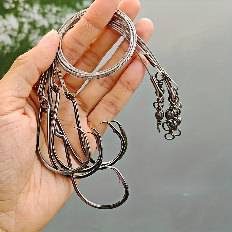 25 قطعة من خطافات الصيد الدائر - مراجعة Fishing Hook Circle وسعره