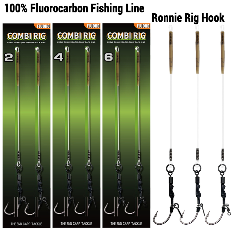 6 قطع/10 قطع روني ريج 3 أنماط  - مراجعة Fishing Hook Assortment وسعره